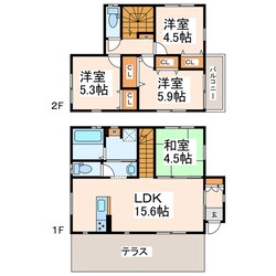 上代リンクスの物件間取画像